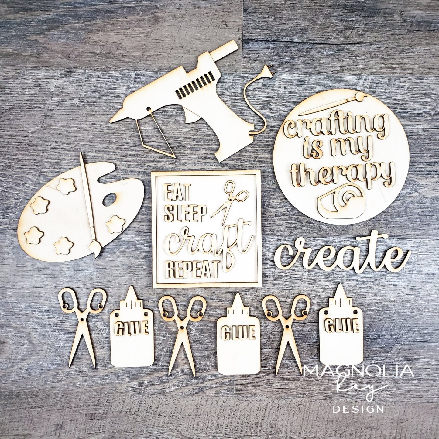 Crafting Life Tiered Tray DIY Paint Kit