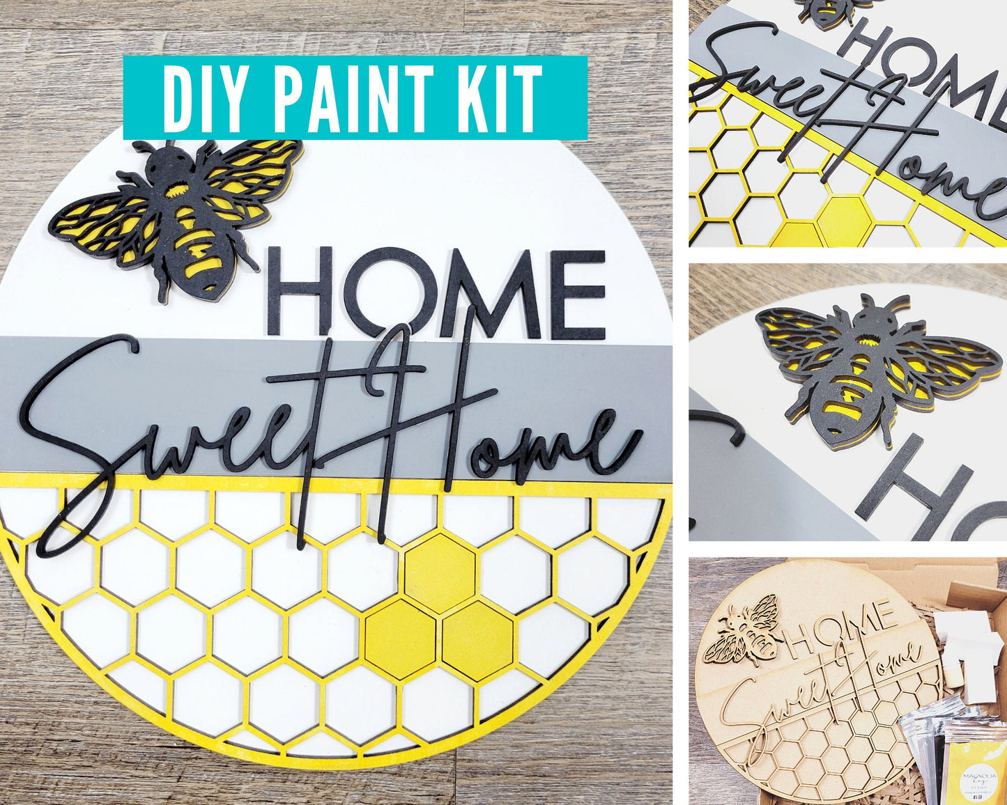 Bee Home Sweet Home DIY Paint Kit