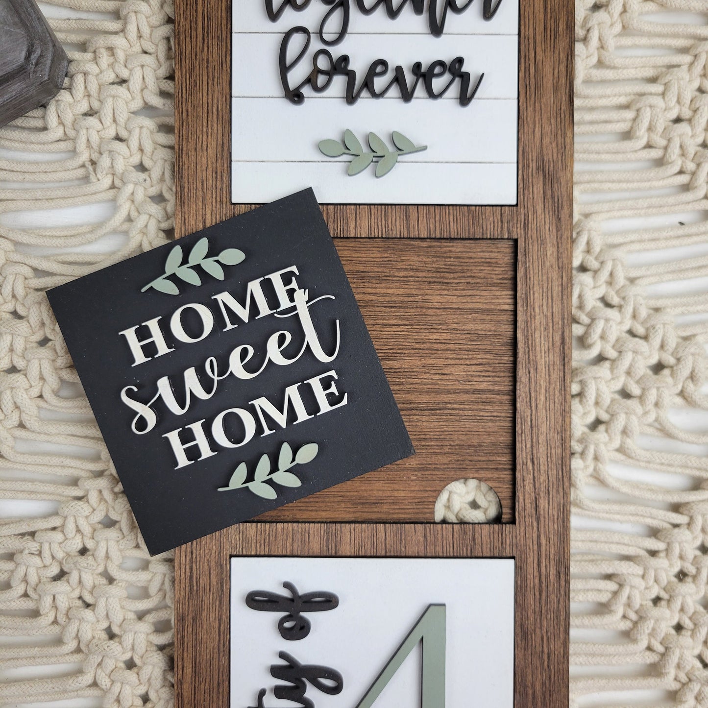 Home Sweet Home Square Tiles