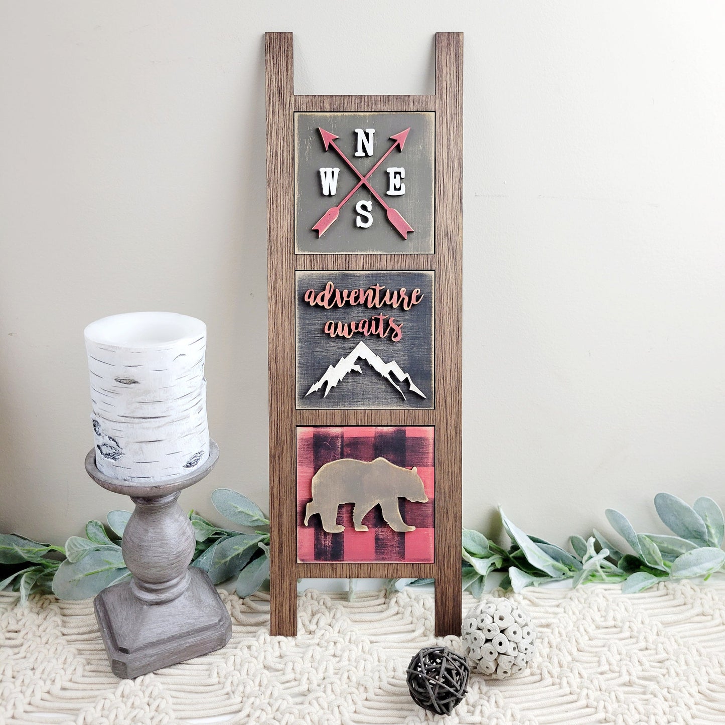 Adventure Awaits Square Tiles