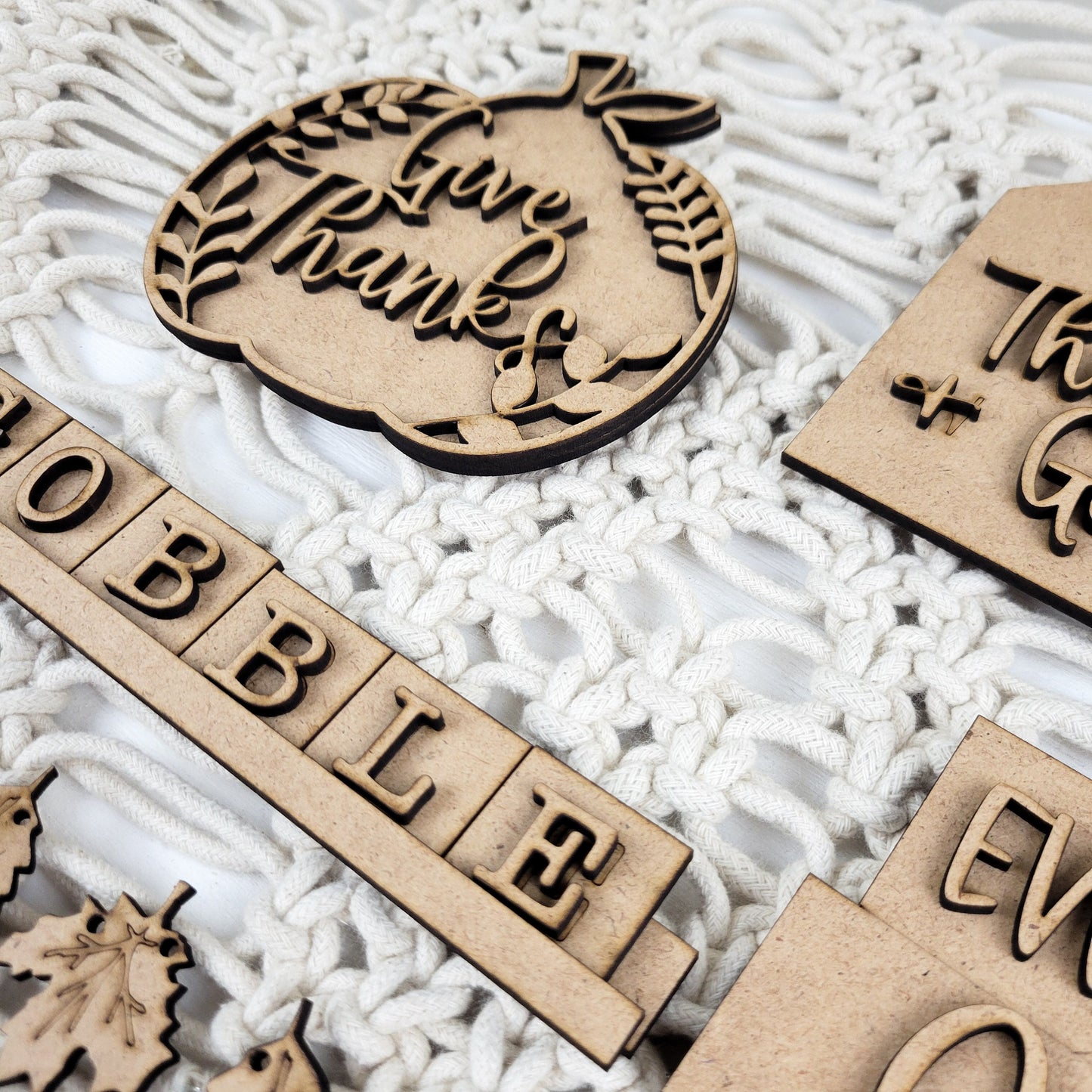 Thanksgiving Tiered Tray DIY Paint Kit