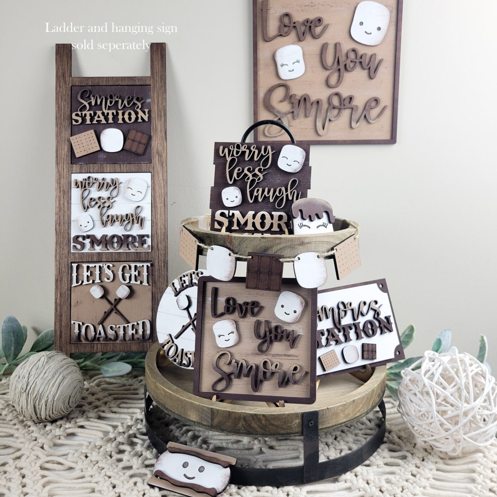 Smores Tiered Tray DIY Paint Kit