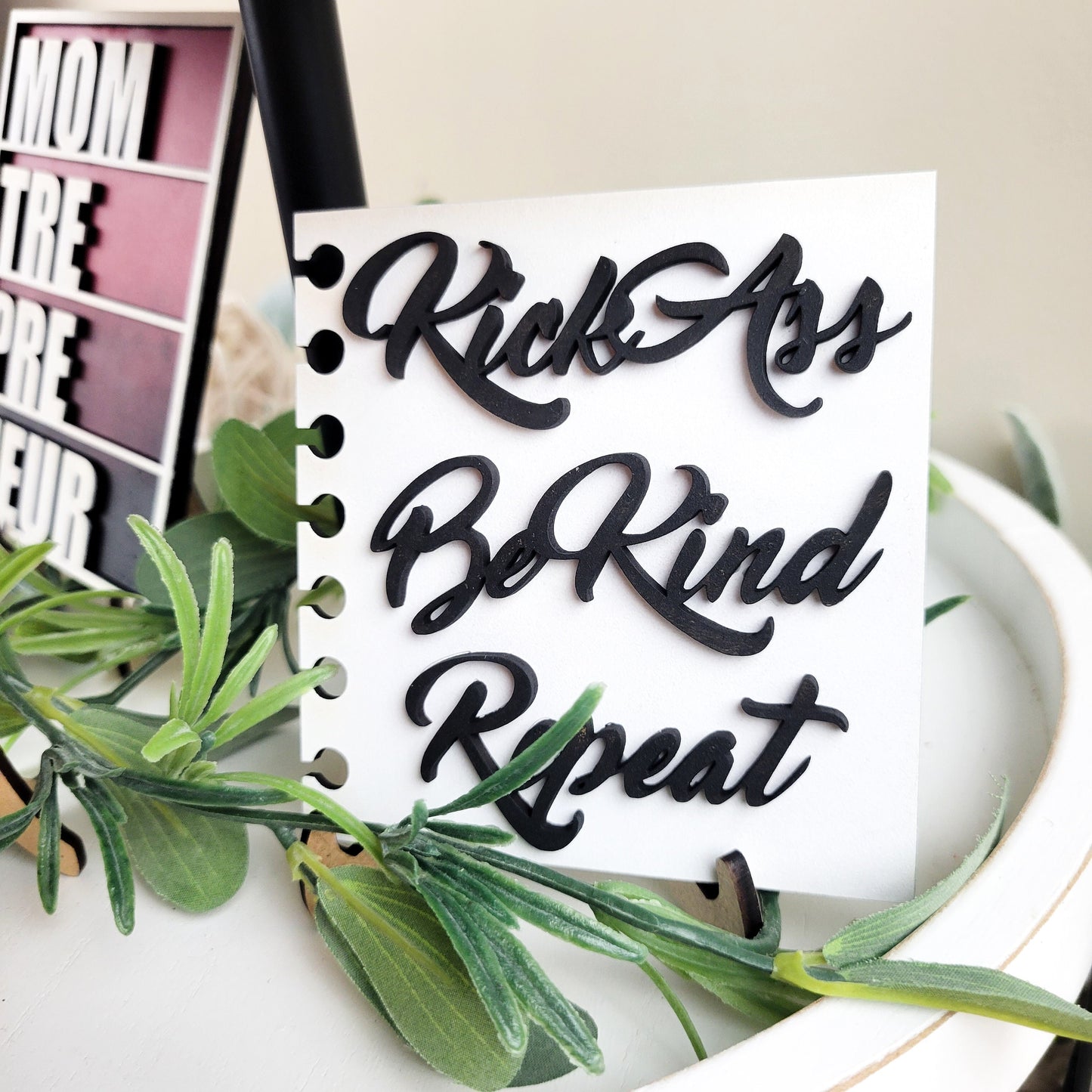 Boss Mom Entrepreneur Tiered Tray DIY Paint Kit