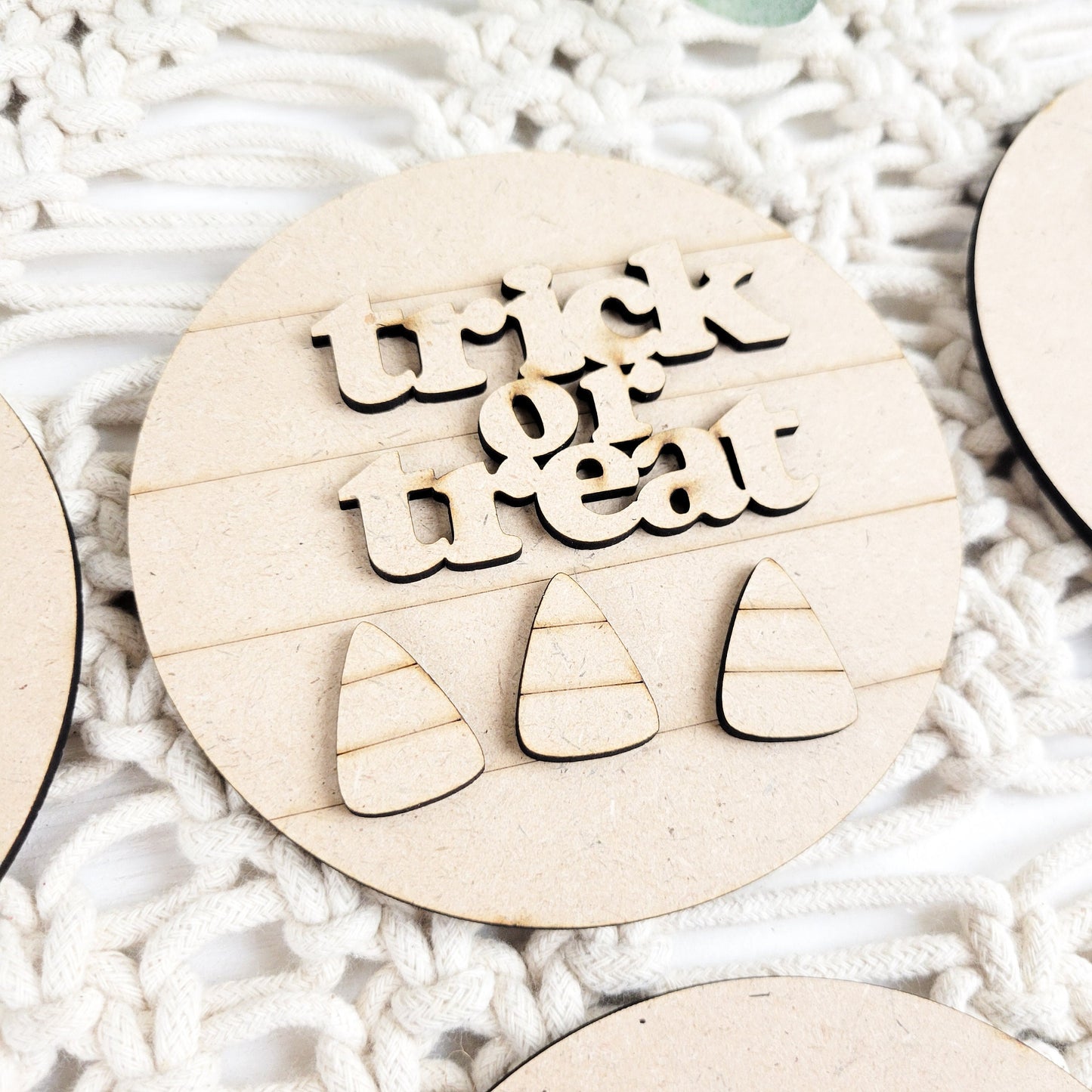 Halloween DIY Kids Mini Sign Kit