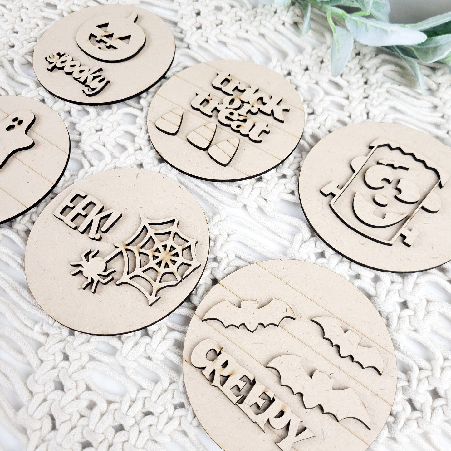Halloween DIY Kids Mini Sign Kit