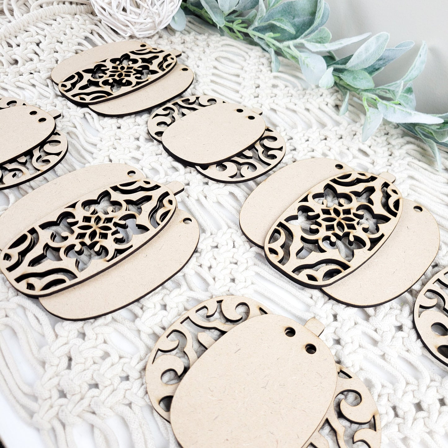 Fall Pumpkin Garland DIY Paint Kit