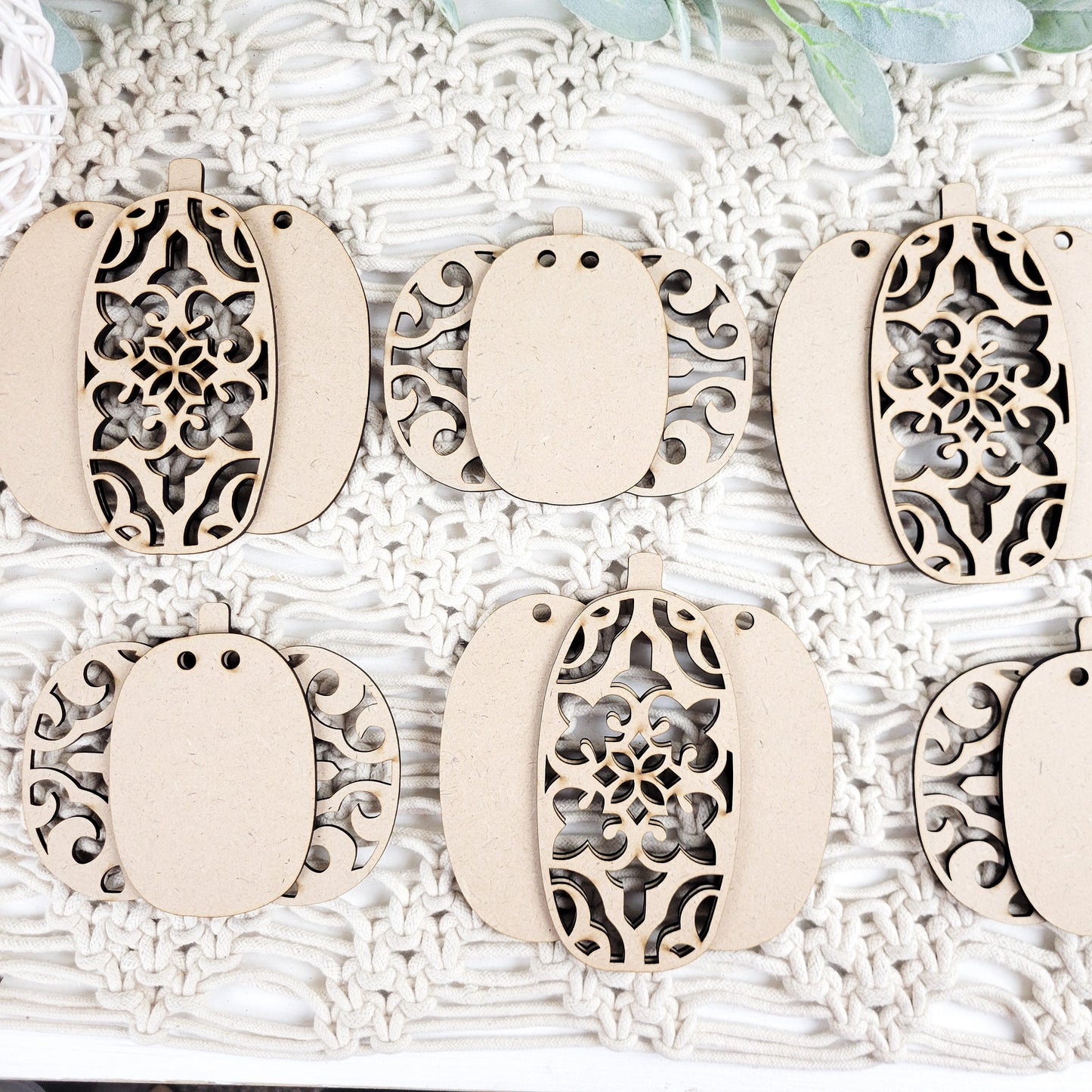 Fall Pumpkin Garland DIY Paint Kit