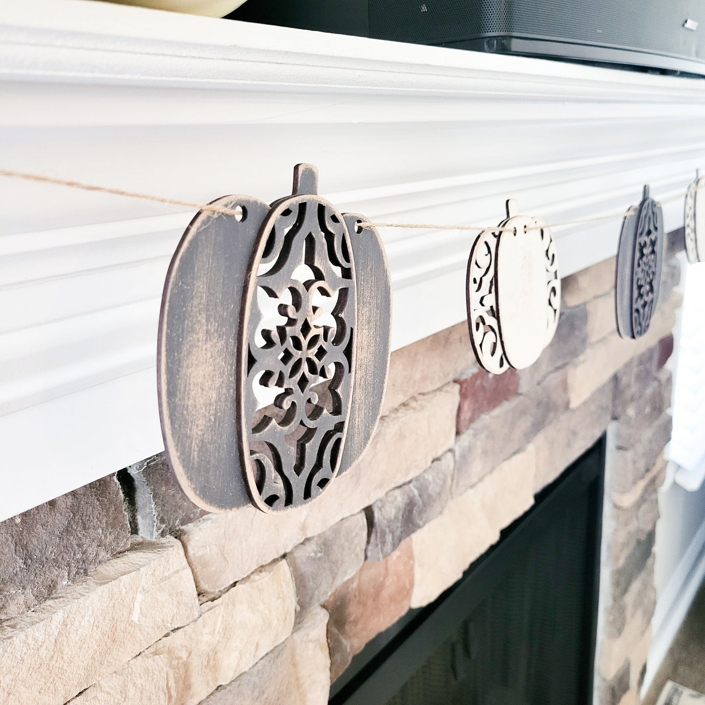 Fall Pumpkin Garland DIY Paint Kit
