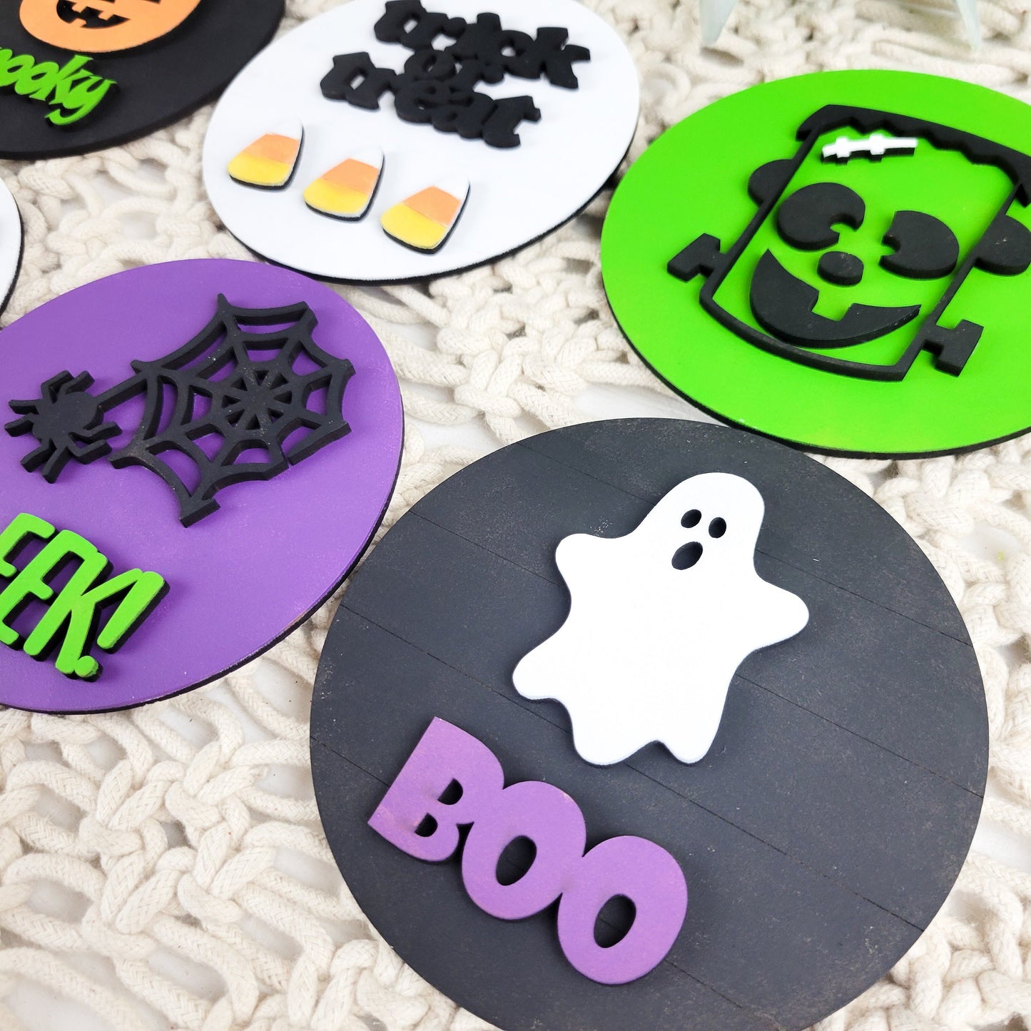 Halloween DIY Kids Mini Sign Kit