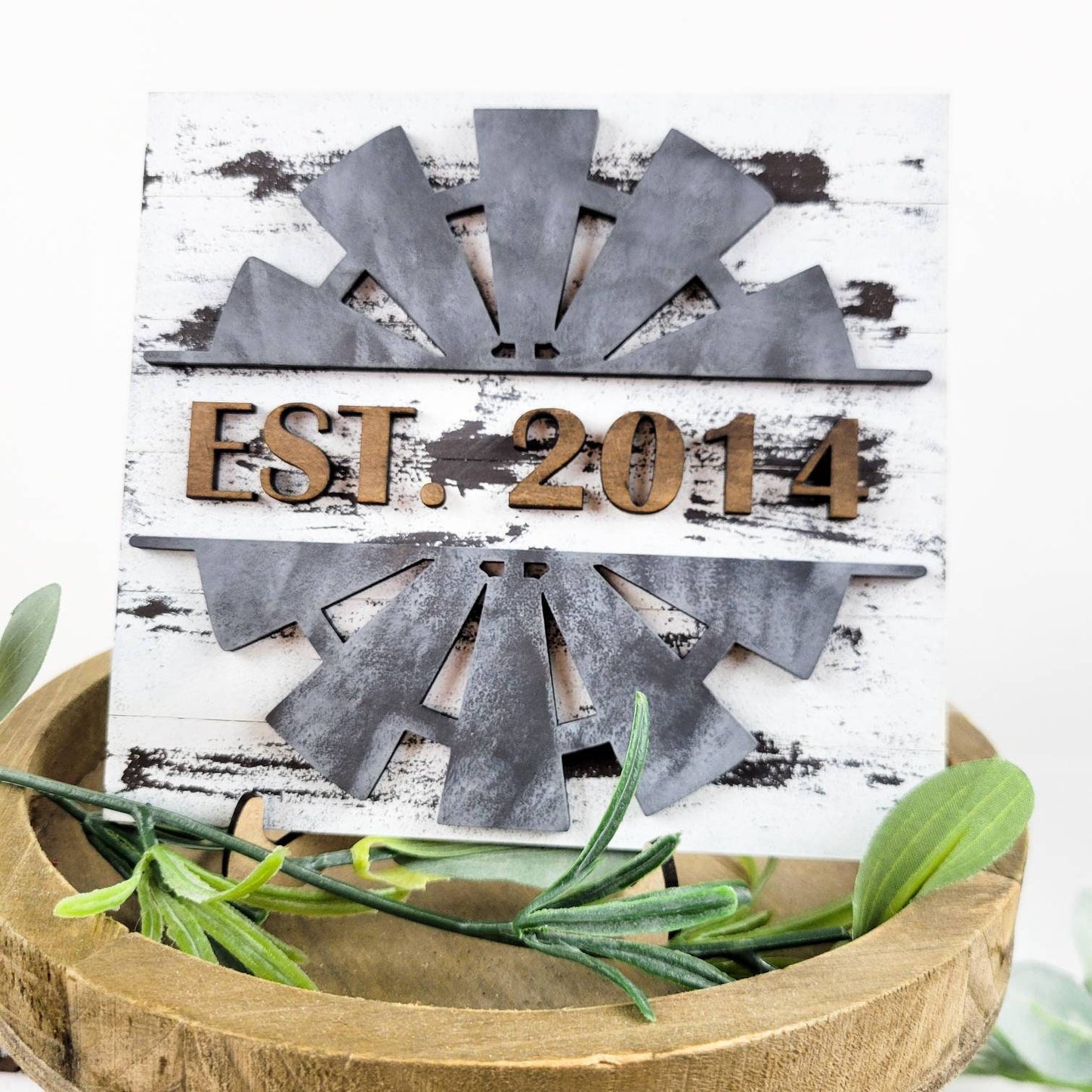 Farmhouse Tiered Tray DIY Paint Kit