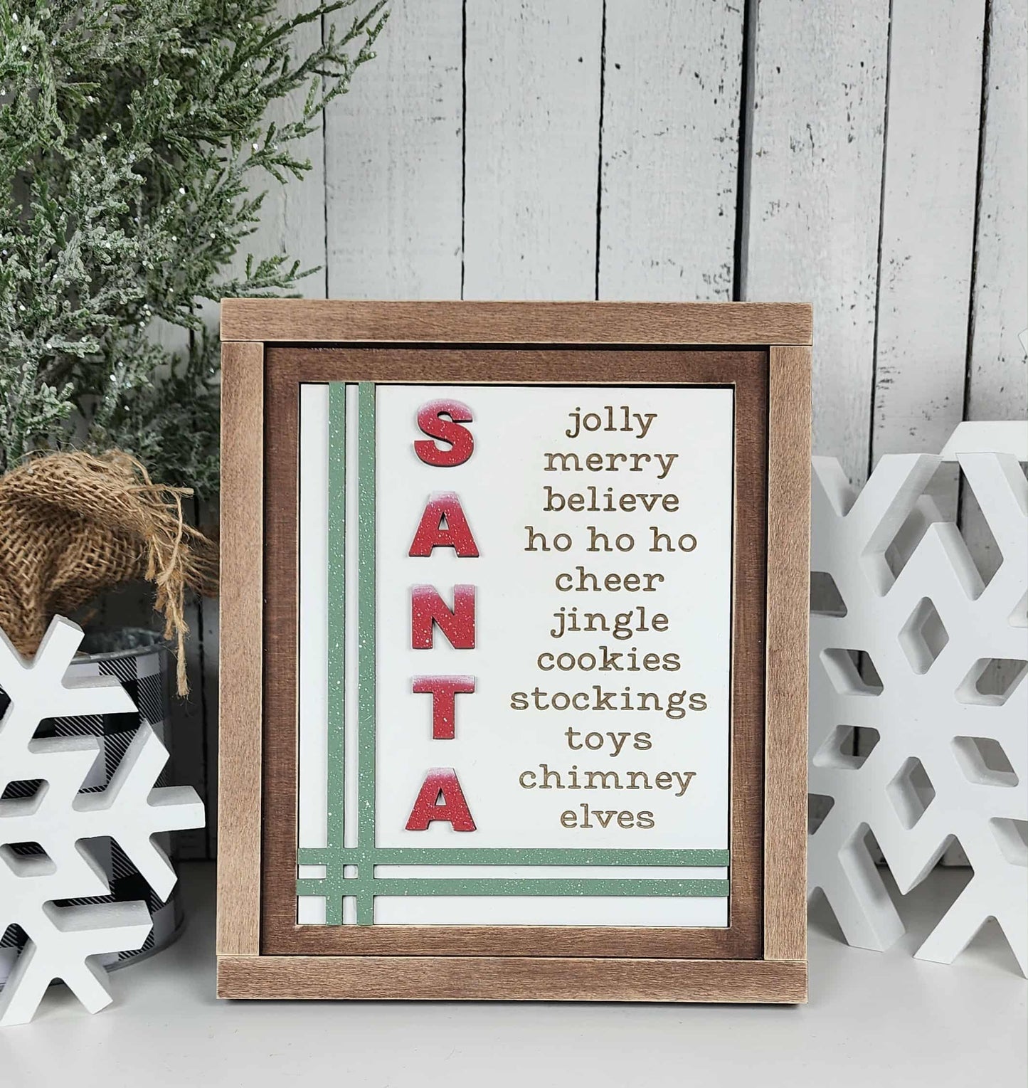 North Pole Sign Trio with Interchangeable Frame November 2025