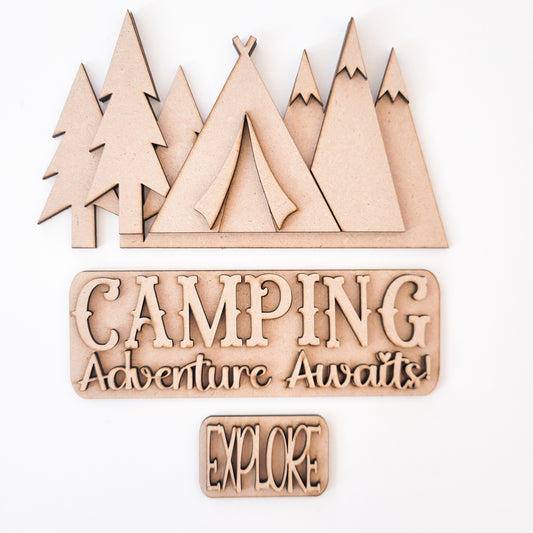Camping Adventure Interchangeable Truck Add-On