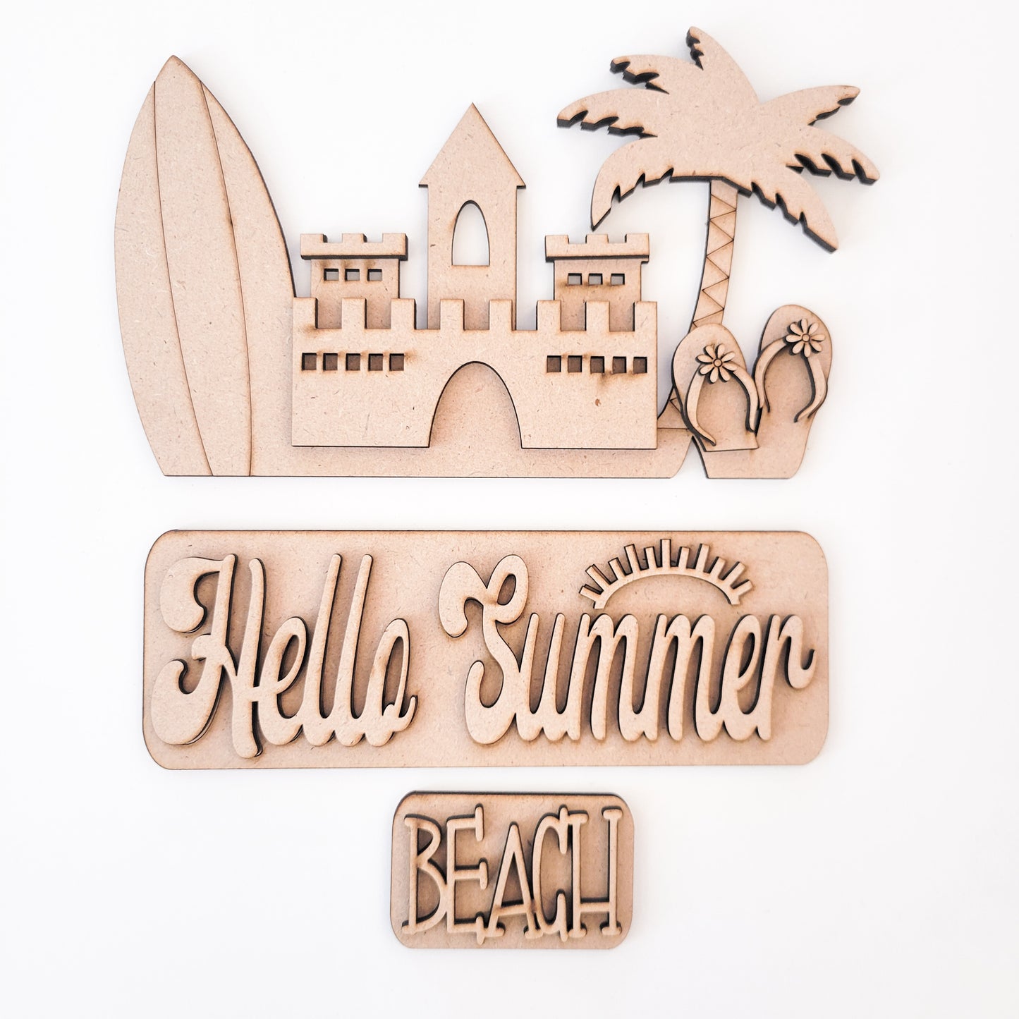 Beach Summer Interchangeable Truck Add-On