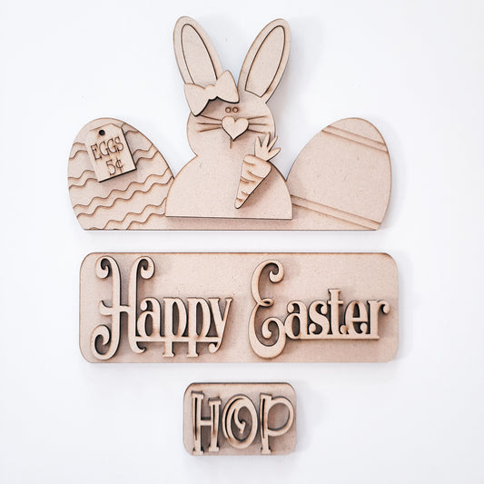 Happy Easter Interchangeable Truck Add-On
