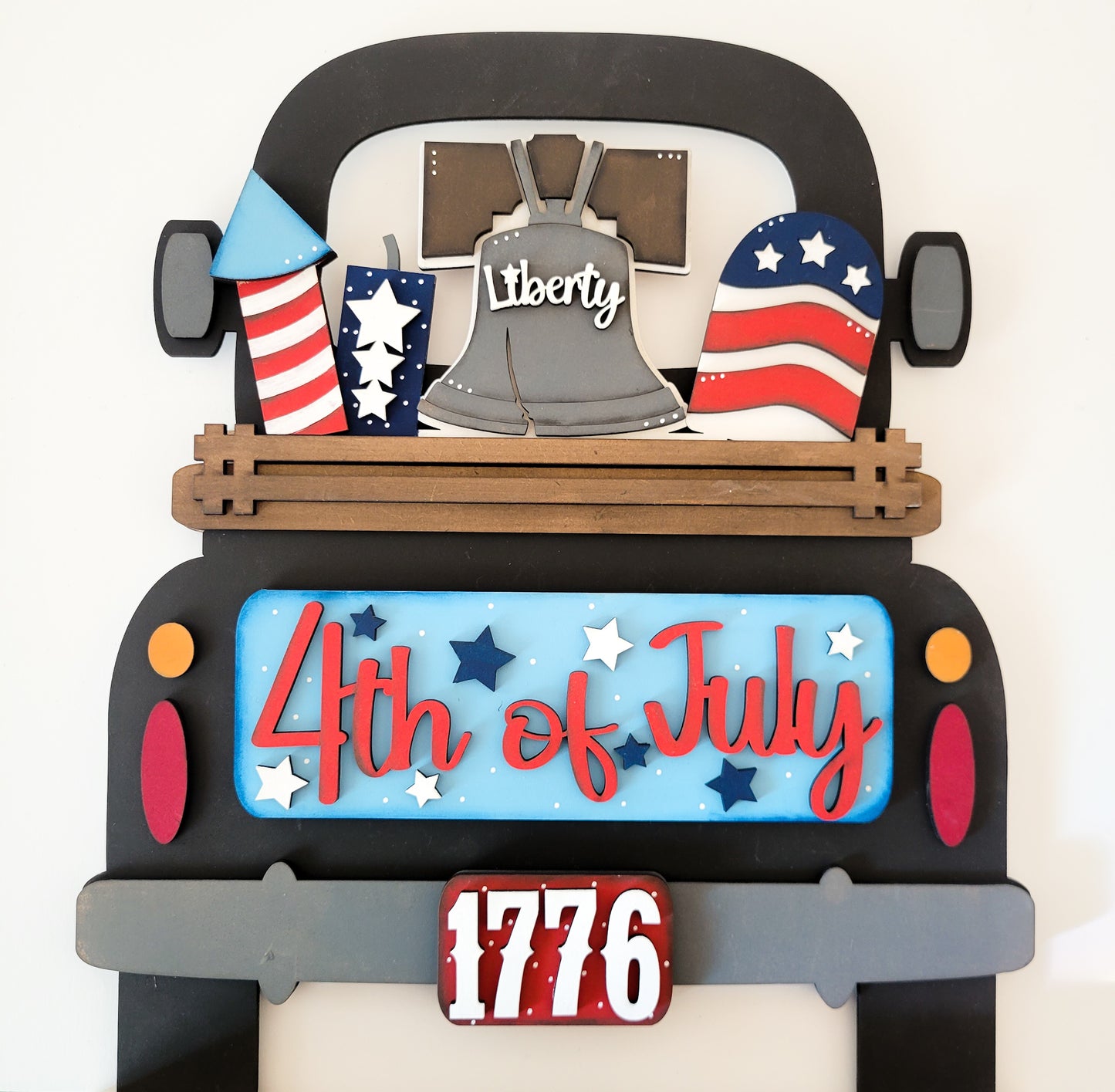 4th of July Interchangeable Truck Add-On