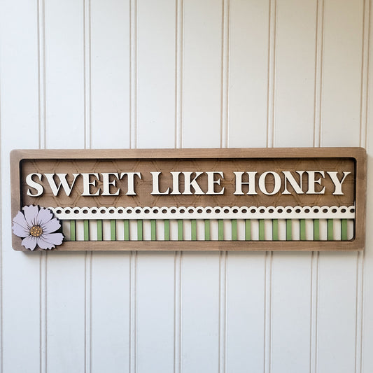 Sweet Like Honey Sign Bees & Blooms Collection