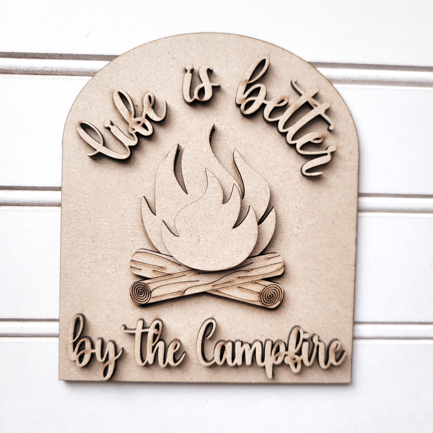 August V2 Seasonal Interchangeable Insert – Fits DIY Arched Frame Kits