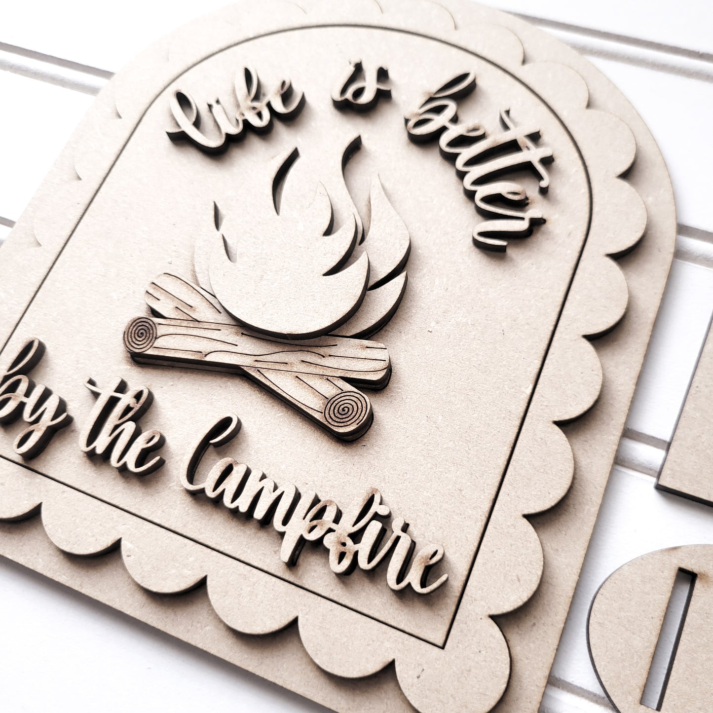 August V2 Seasonal Interchangeable Insert – Fits DIY Arched Frame Kits