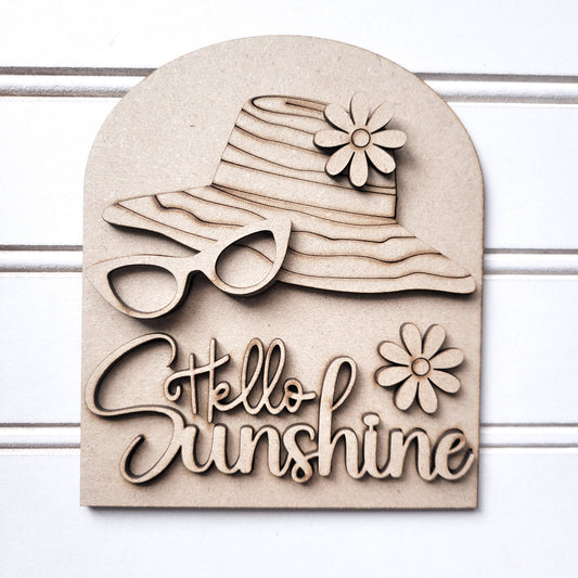 June V2 Seasonal Interchangeable Insert – Fits DIY Arched Frame Kits