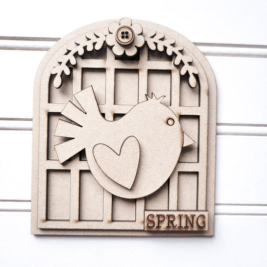 May V2 Seasonal Interchangeable Insert – Fits DIY Arched Frame Kits