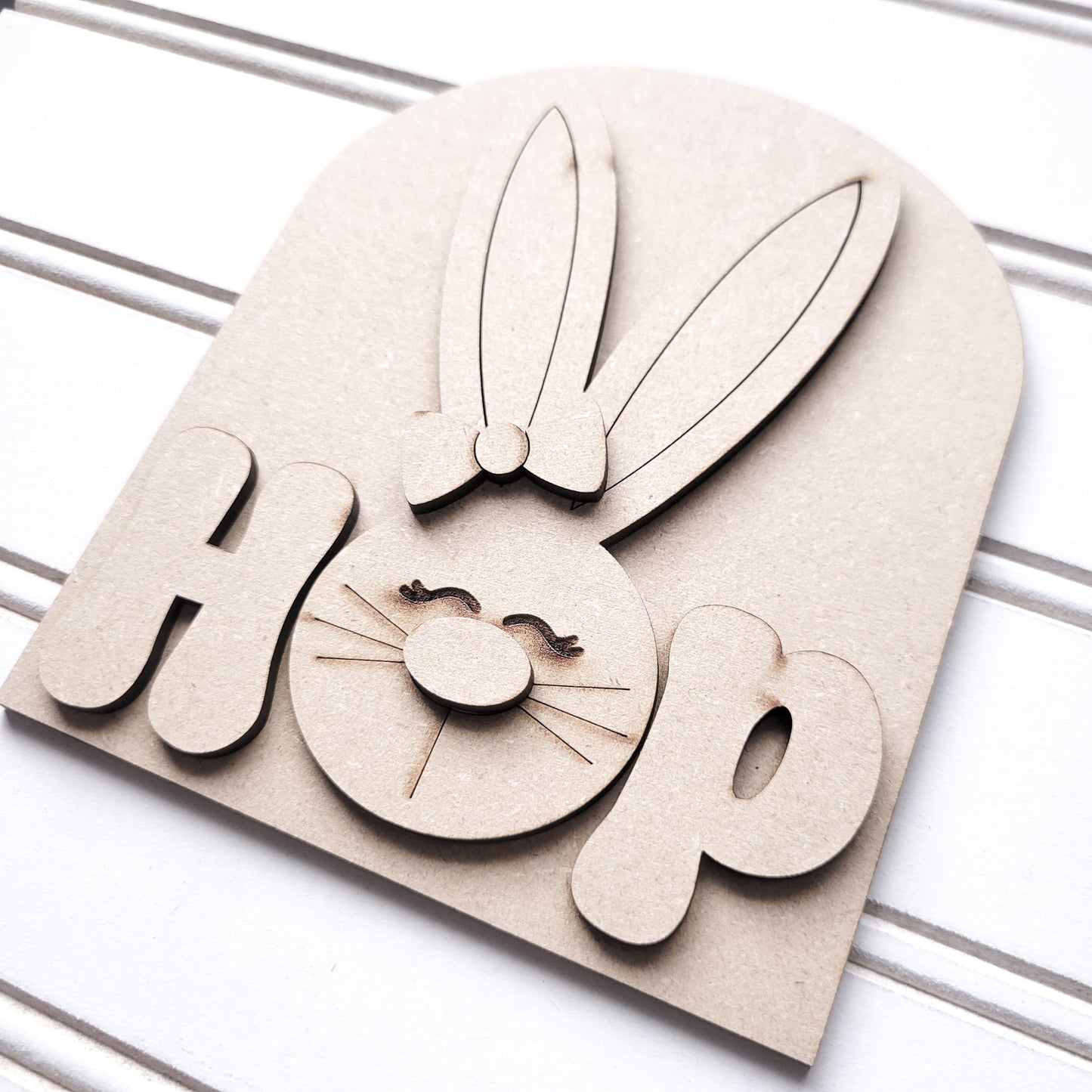 April V2 Seasonal Interchangeable Insert – Fits DIY Arched Frame Kits