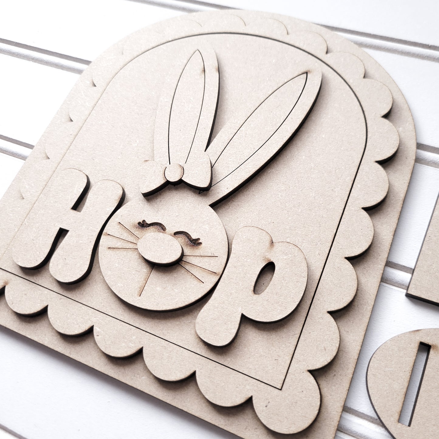 April V2 Seasonal Interchangeable Insert – Fits DIY Arched Frame Kits