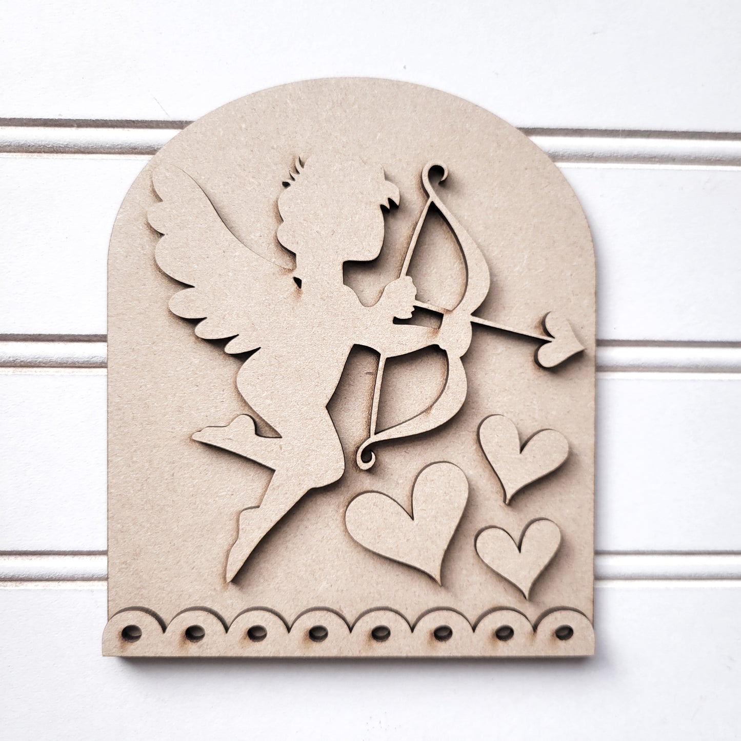February V2 Seasonal Interchangeable Insert – Fits DIY Arched Frame Kits