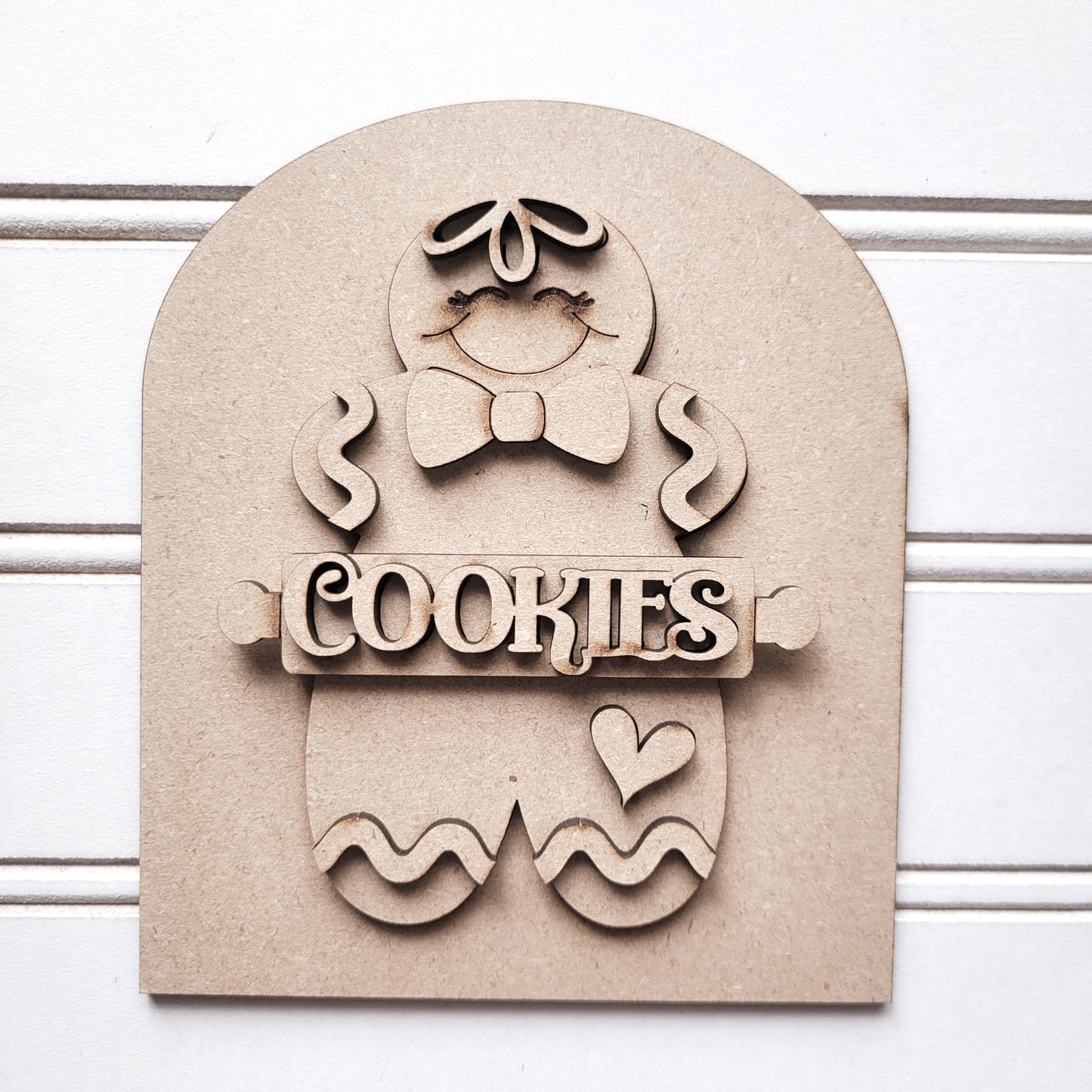 December V1 Seasonal Interchangeable Insert – Fits DIY Arched Frame Kits