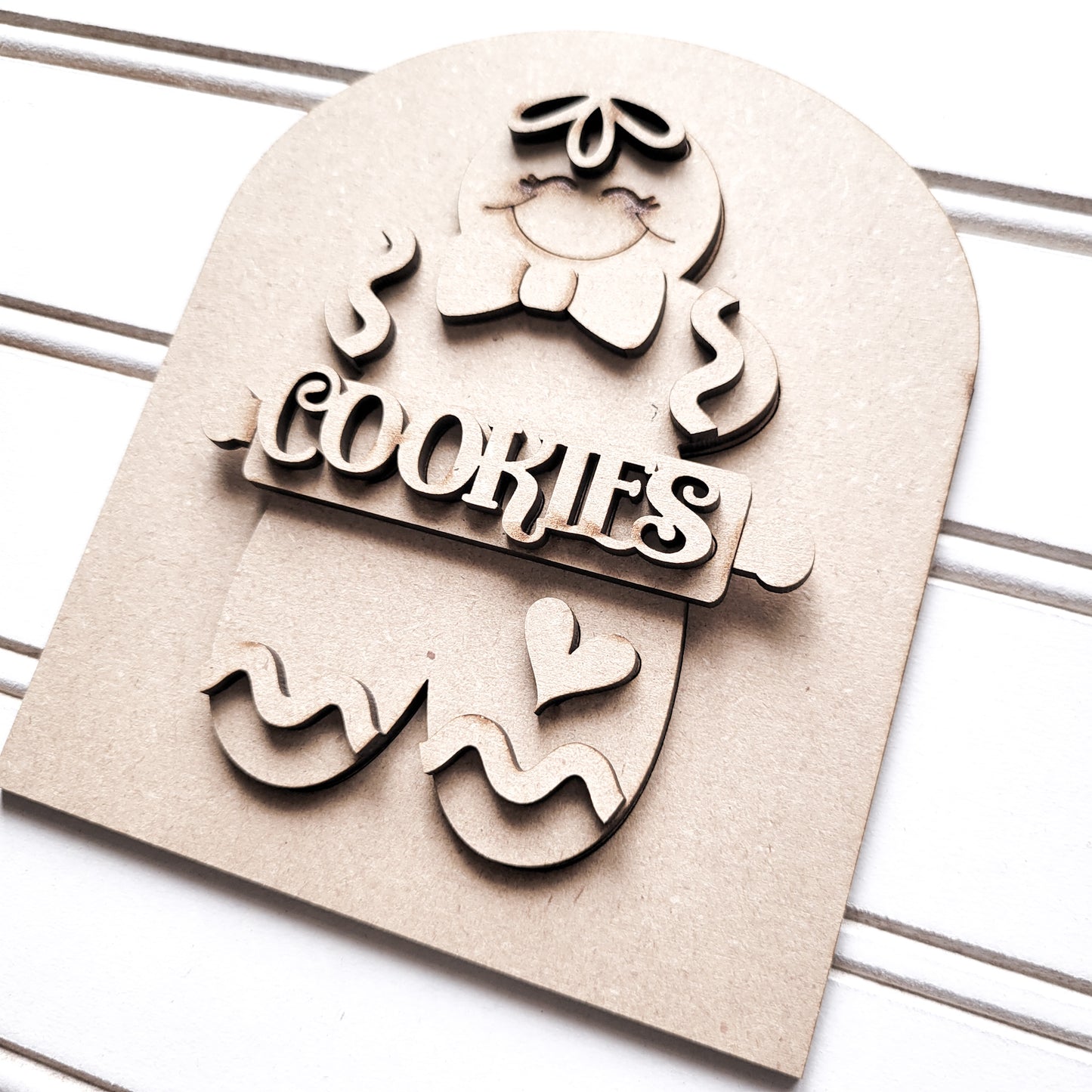 December V1 Seasonal Interchangeable Insert – Fits DIY Arched Frame Kits