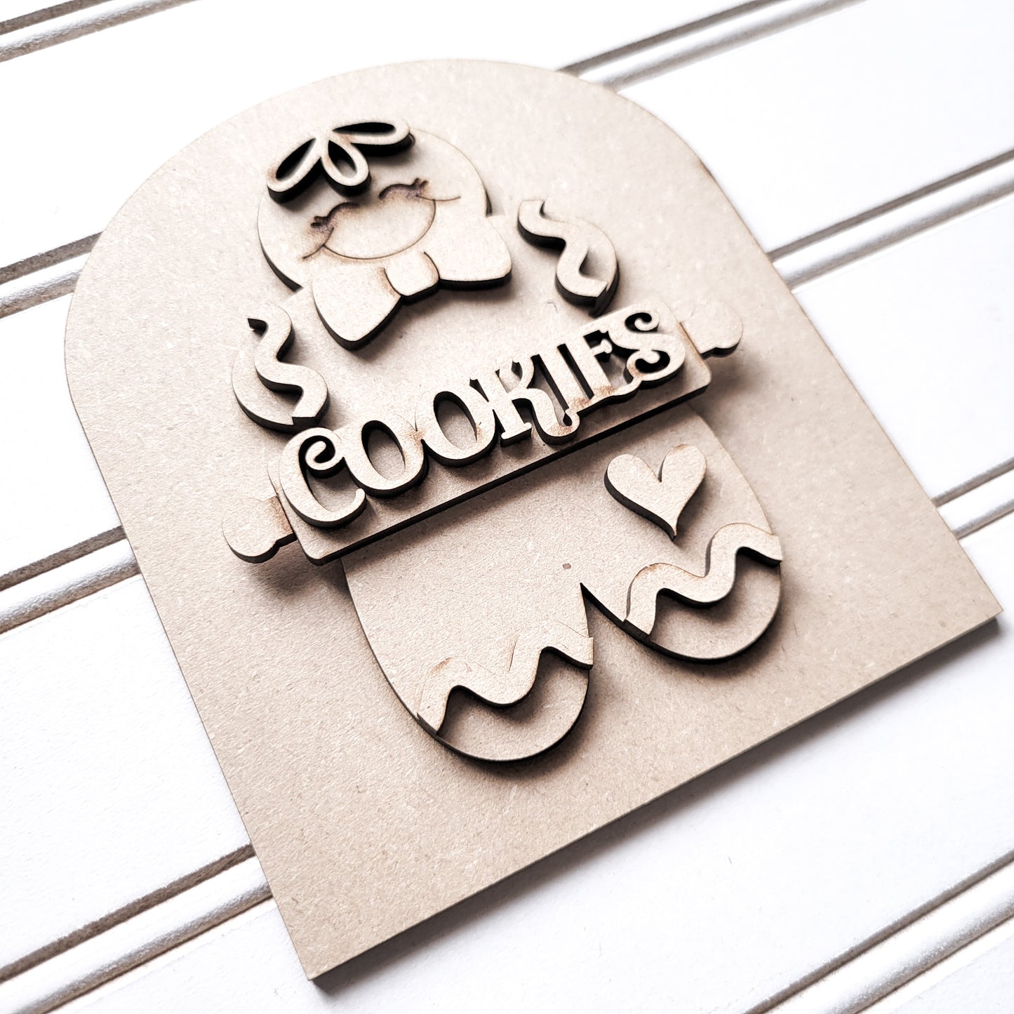 December V1 Seasonal Interchangeable Insert – Fits DIY Arched Frame Kits