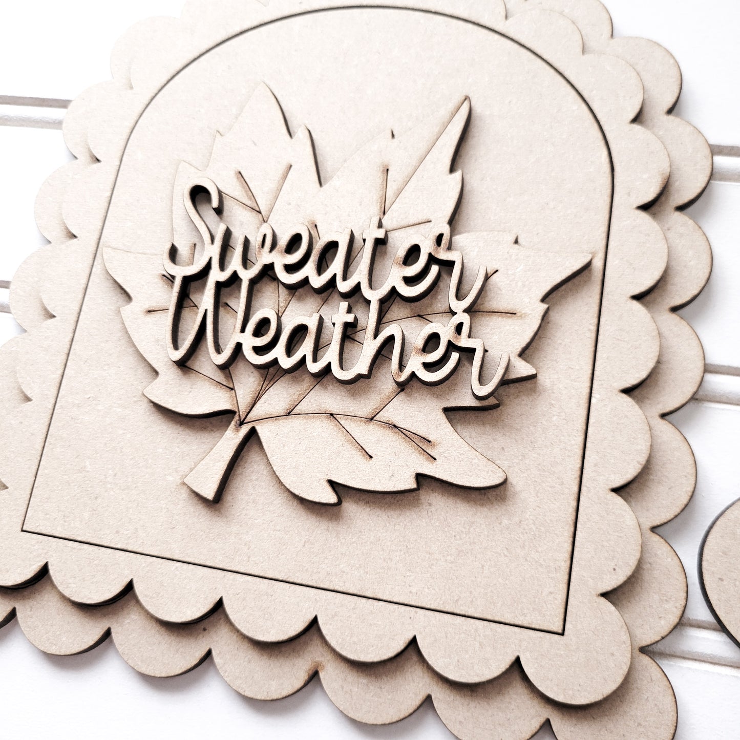 September V1 Seasonal Interchangeable Insert – Fits DIY Arched Frame Kits