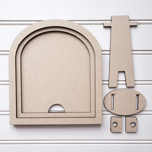 Classic Arched Interchangeable DIY Frame – Tiered Tray or Shelf Decor
