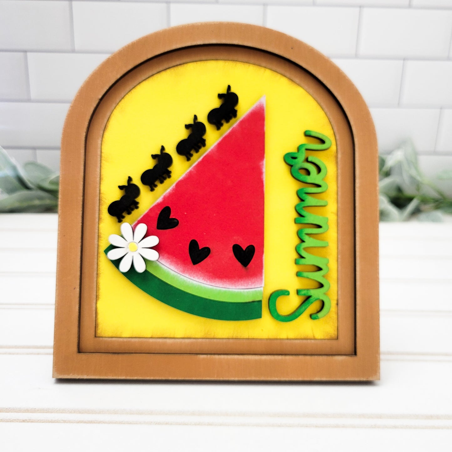 June V1 Seasonal Interchangeable Insert – Fits DIY Arched Frame Kits