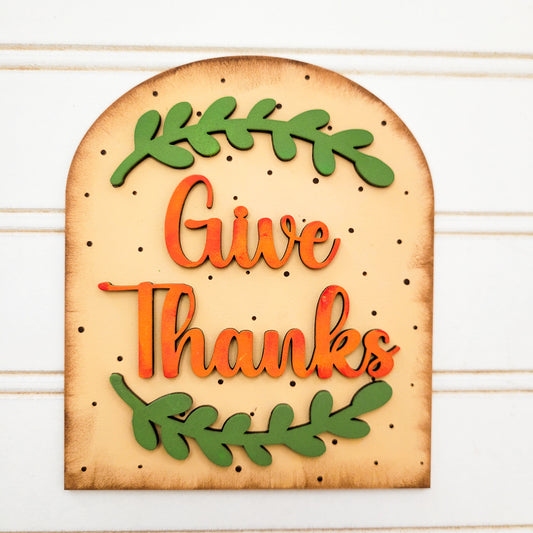 November V1 Seasonal Interchangeable Insert – Fits DIY Arched Frame Kits