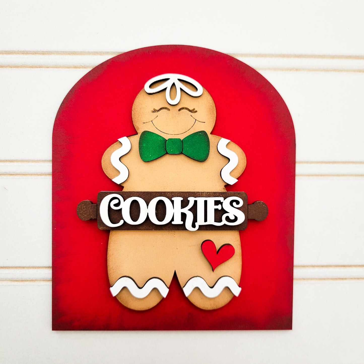 December V1 Seasonal Interchangeable Insert – Fits DIY Arched Frame Kits