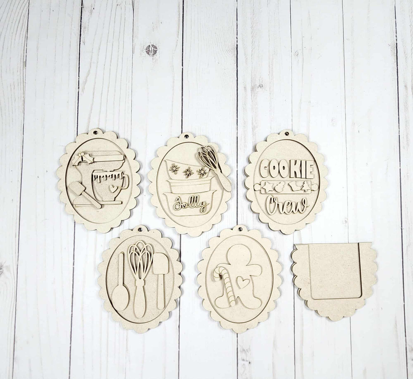 Christmas Baking Ornament Set of 5 October 2025