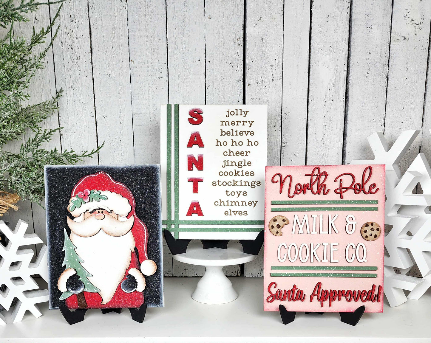 North Pole Sign Trio with Interchangeable Frame November 2025