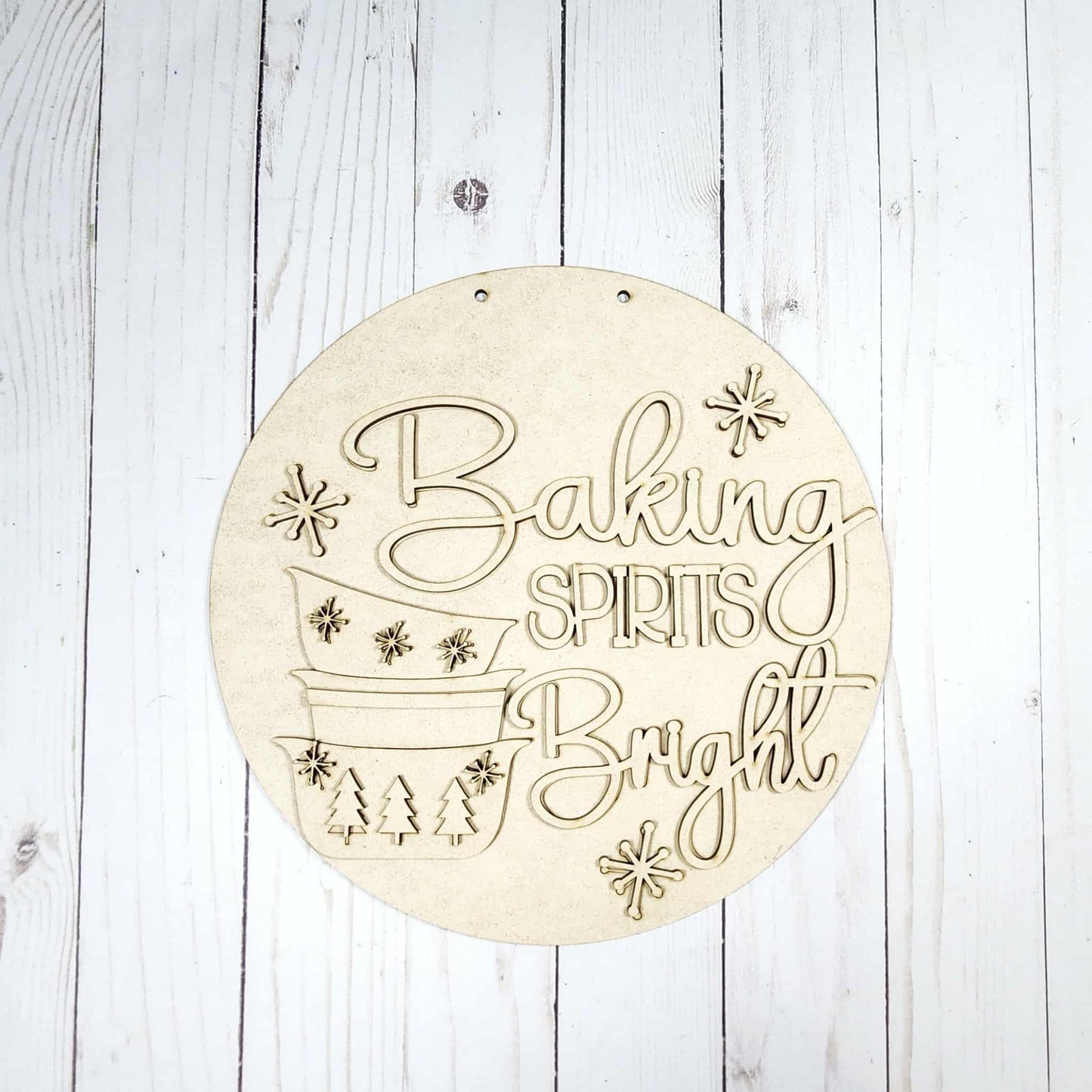Baking Spirits Bright Hanging Sign October 2025