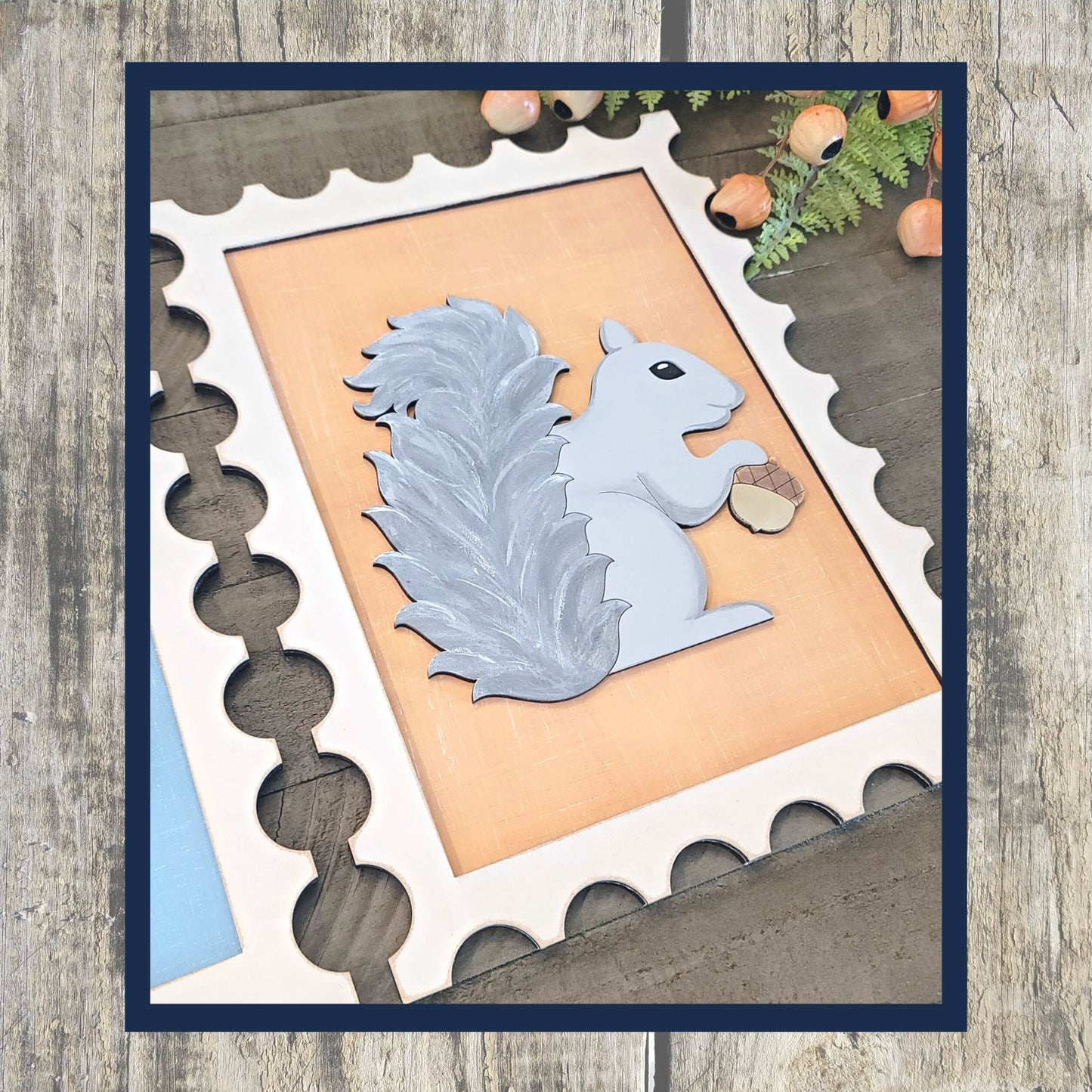 Fall Stamp Collection Wall Sign DIY Kit