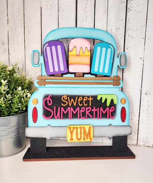 Sweet Summertime Popsicles Interchangeable Truck Add-On