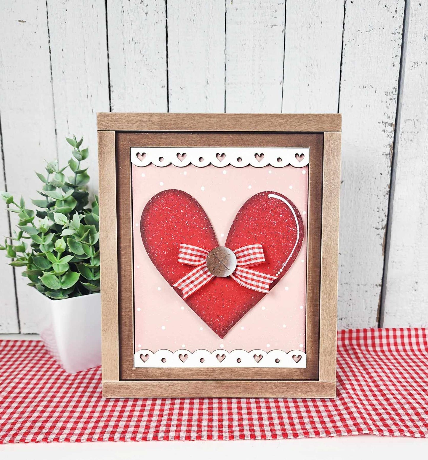 Valentine Sign Trio January 2025
