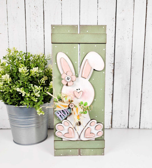 Bunny Table Top Pallet Sign March 2025