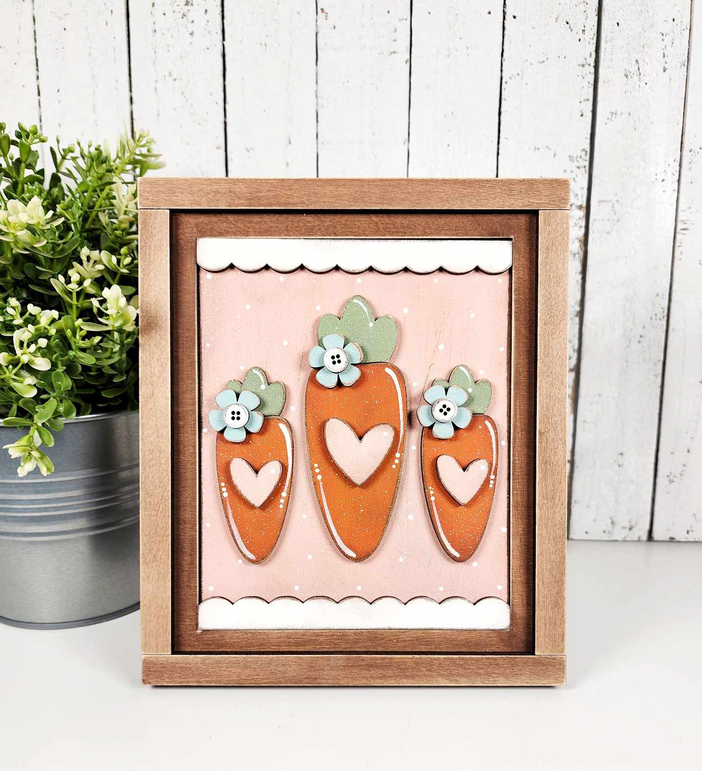 Bunnies & Carrots Sign Trio March 2025