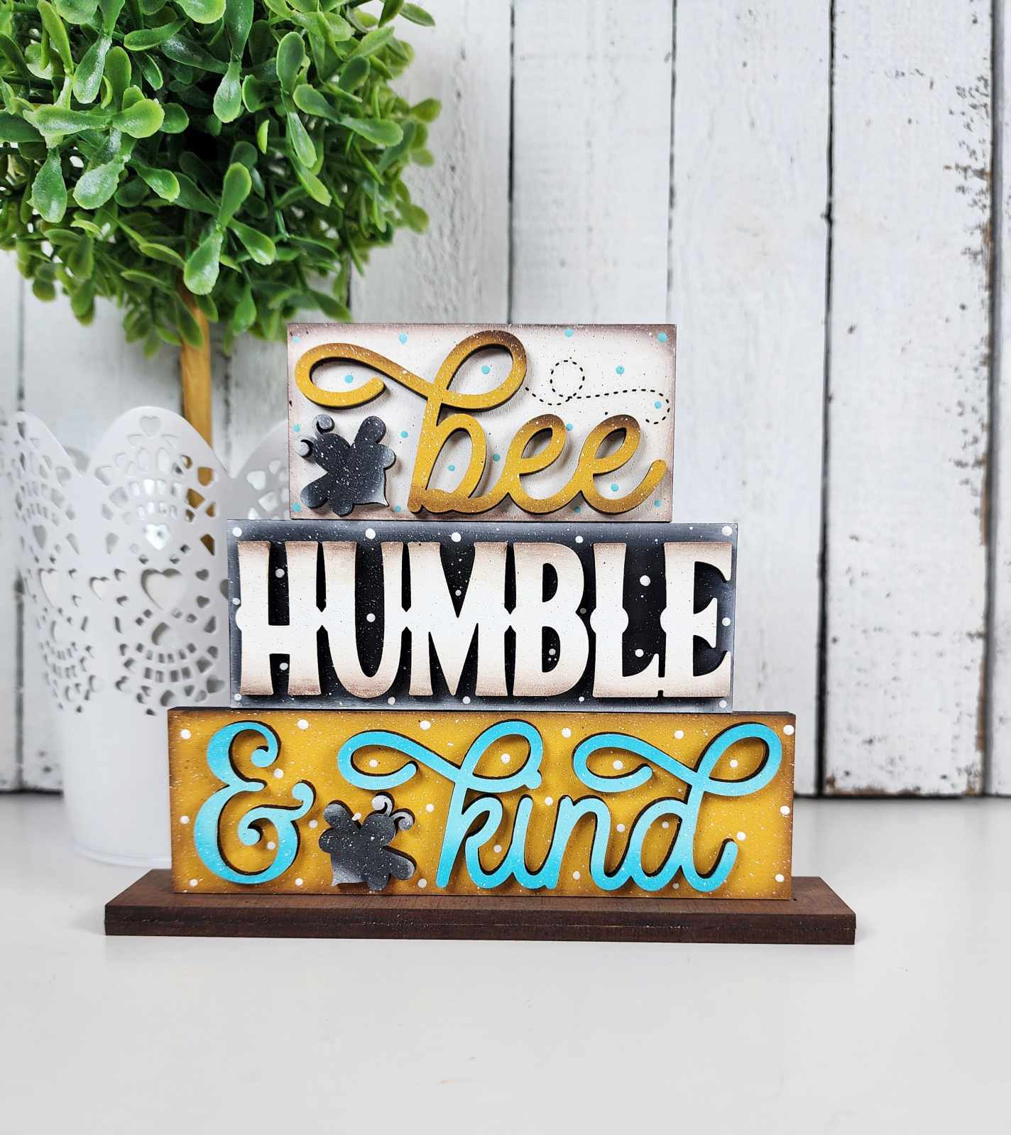 Hello Honey Tiered Tray Bundle April 2025