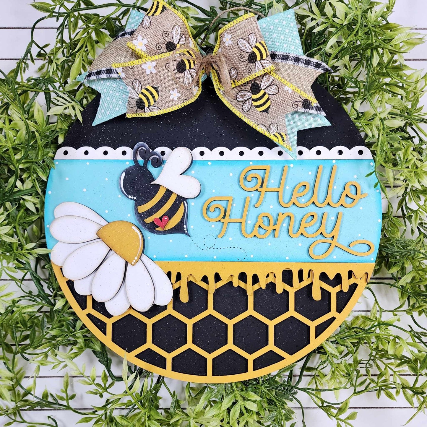 Hello Honey Door Hanger April 2025