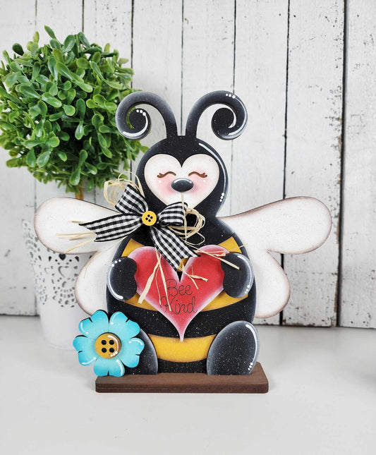 Honey Bee Shelf Sitter April 2025