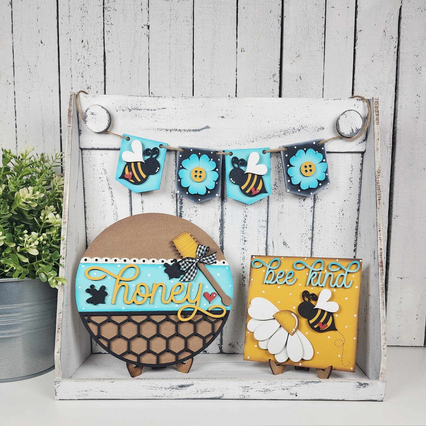 Hello Honey Tiered Tray Bundle April 2025
