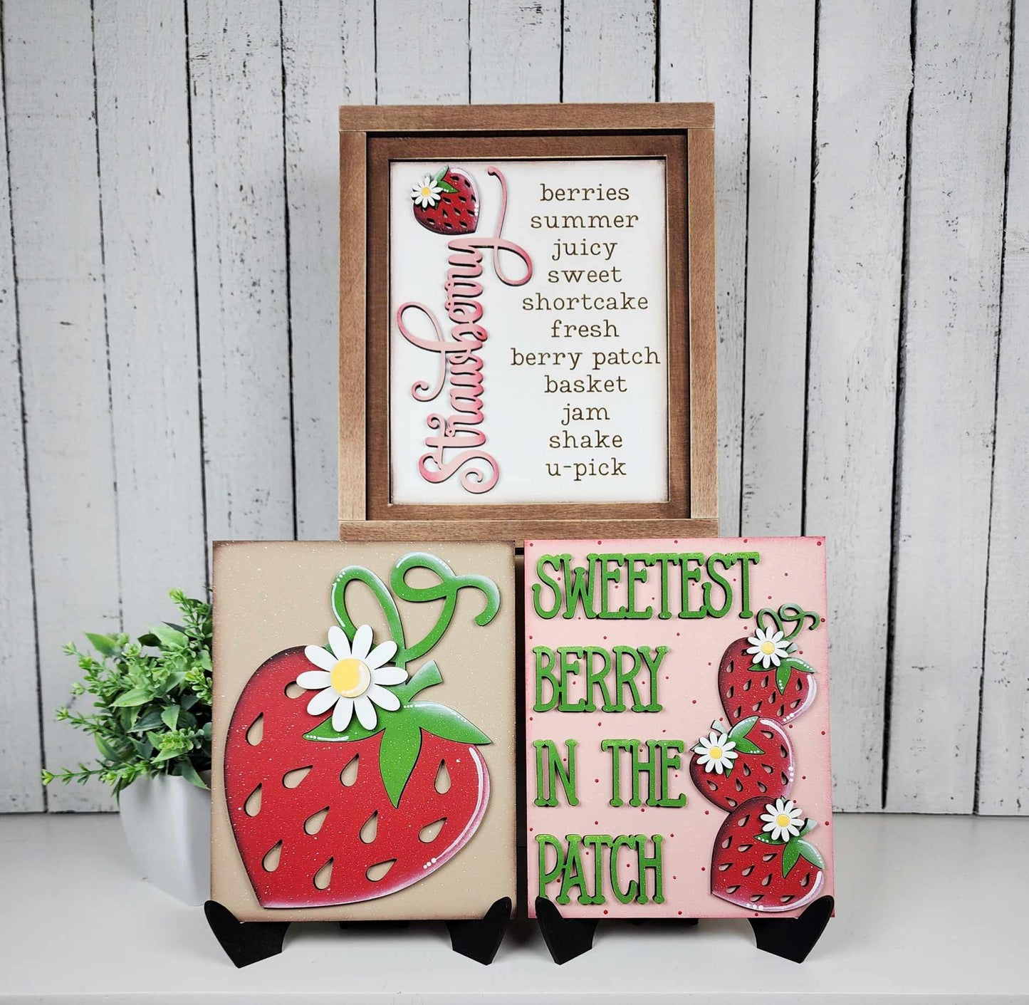 Berry Sweet Sign Trio May 2025