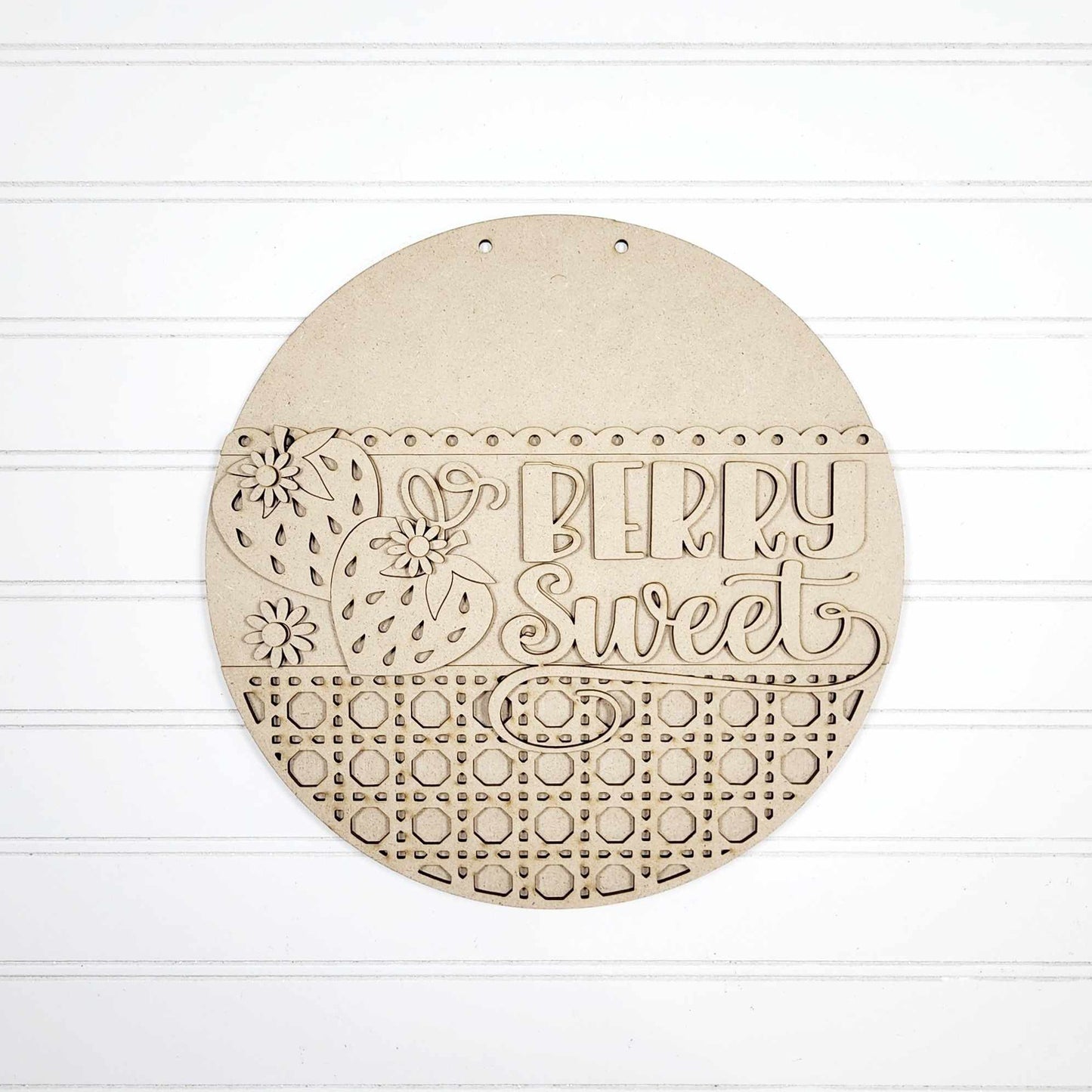 Berry Sweet Door Hanger May 2025