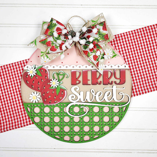 Berry Sweet Door Hanger May 2025